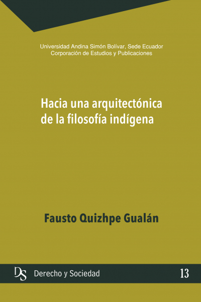 Hacia una arquitectónica de la filosofía indígena