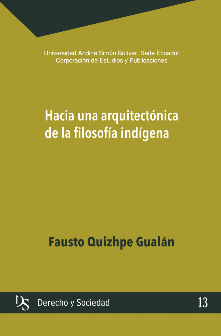 Hacia una arquitectónica de la filosofía indígena