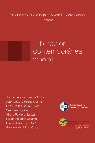 Tributación contemporánea, volumen 1