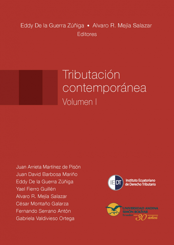Tributación contemporánea, volumen 1