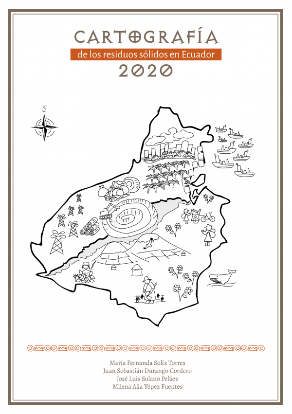 Cartografía de los residuos sólidos en Ecuador 2020