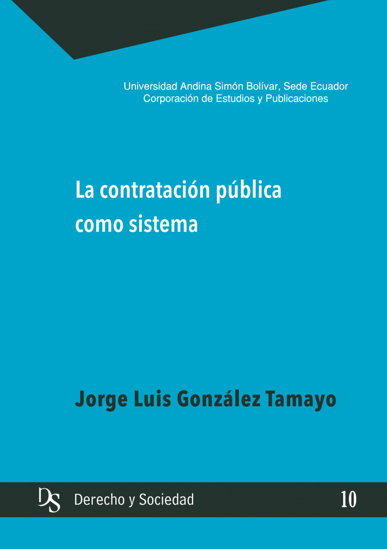 La contratación pública como sistema