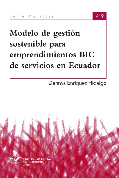 Modelo de gestión sostenible para emprendimientos BIC de servicios en Ecuador