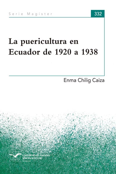 La puericultura en Ecuador de 1920 a 1938